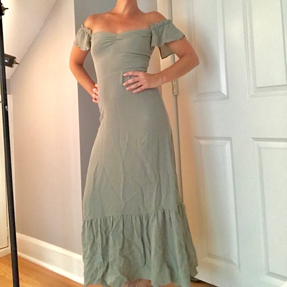 The Reformation Butterfly Dress